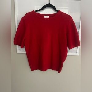 H&M red top - size small - so cute!